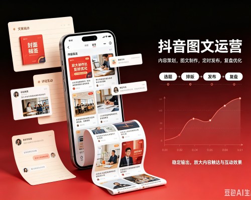 茂南抖音图文代运营服务